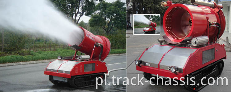 Gumowy podwozie z kątem